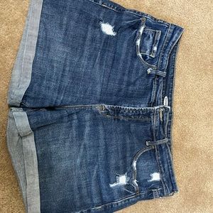 Old Navy Folded Hem Jean Shorts